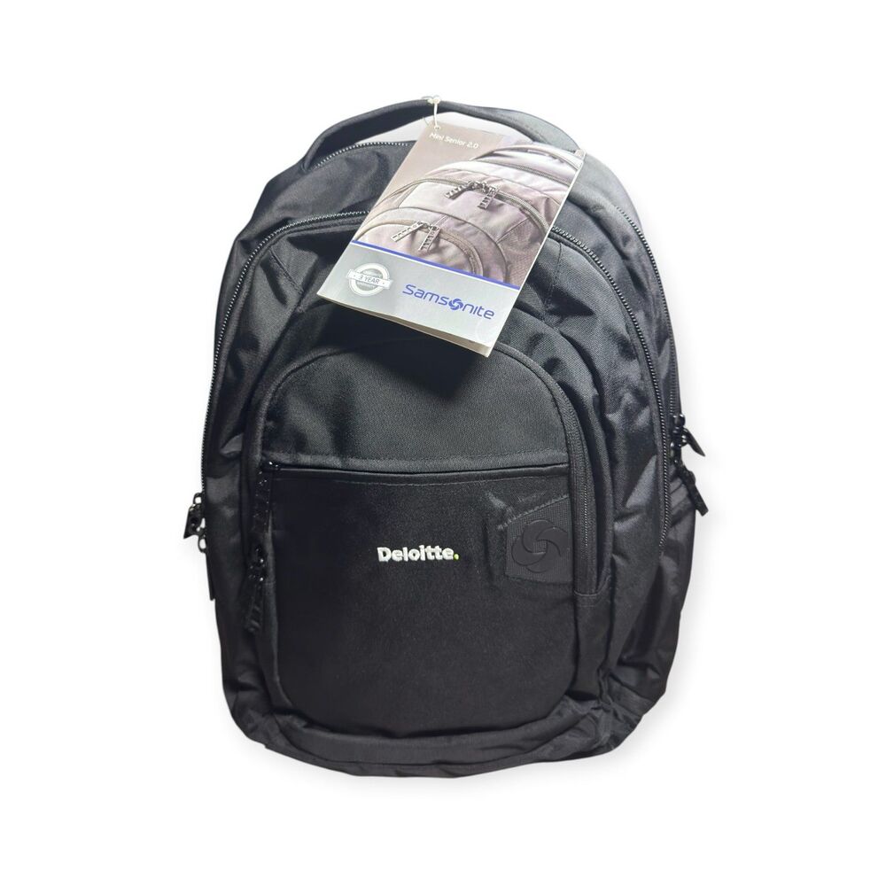 Samsonite Small Senior Backpack Classic Business Laptop Backpack Black